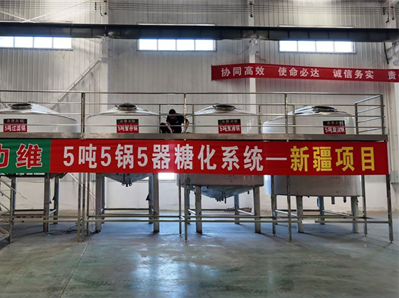 萧山精酿啤酒设备厂—5吨精酿啤酒设备—新疆项目